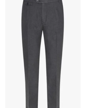 Pantaloni eleganti din bumbac - 43945, Gri