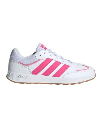 Pantofi sport low-cut Tensaur Switch, Alb/Roz aprins