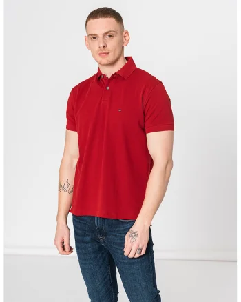Tricou polo din amestec de bumbac organic