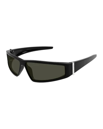 Ochelari de soare unisex cu lentile uni, Negru