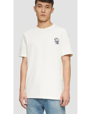 Tricou barbati cu decolteu la baza gatului, croiala Regular Fit,
