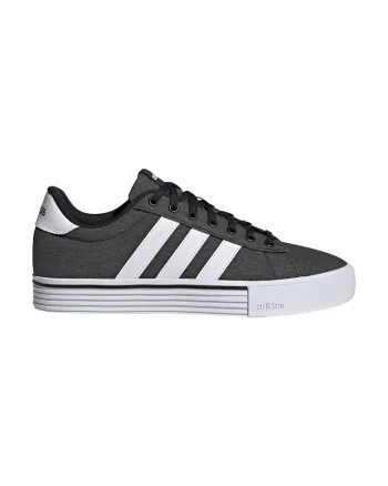 Pantofi sport Daily 4.0 din material textil, Alb/Gri inchis melange