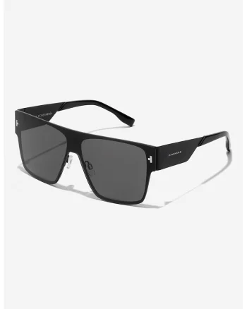 Ochelari de soare patrati cu lentile uni, Negru