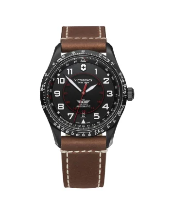 Ceas barbatesc  241886 Airboss, 40mm, 10ATM, Negru