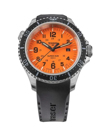 Ceas barbatesc  H3 109380, Quartz, 46mm, 50ATM, Argintiu