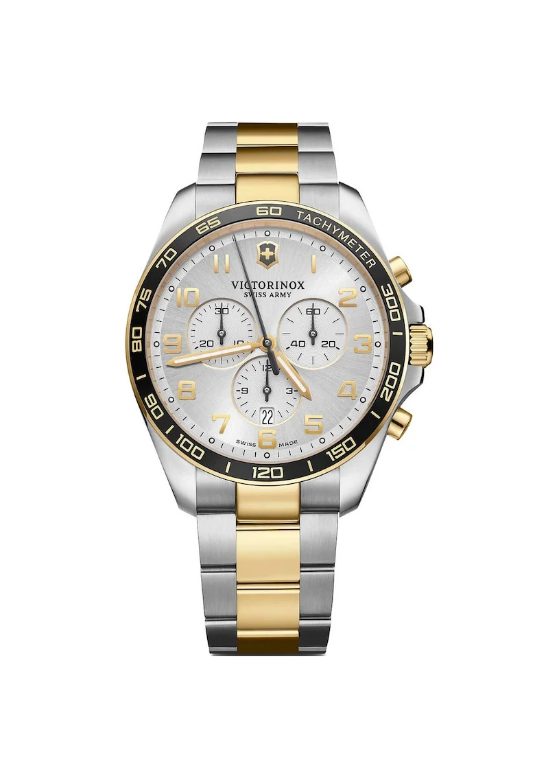 Ceas barbatesc  241903, Quartz, 42mm, 10ATM, Argintiu