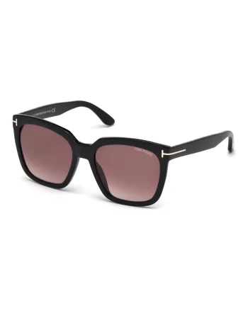 Ochelari de soare cu lentile degrade, Negru