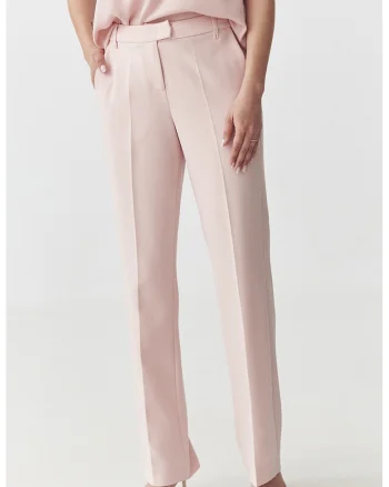 Pantaloni conici Laurania, Roz pal