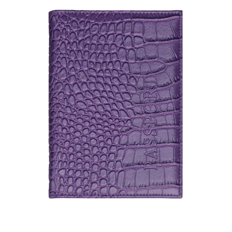 Husa pasaport unisex, Jonquil PT1291, Mov