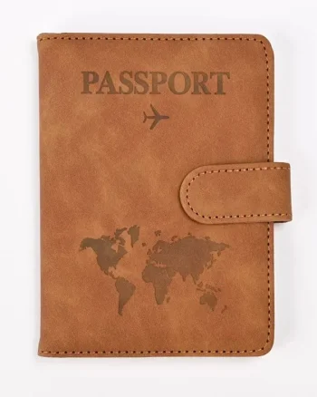 Husa pasaport unisex, Kaida PT1296, Maro deschis