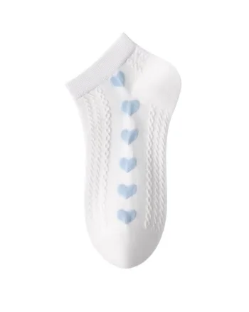 Sosete pentru dama, SS192, Alb, marime universala (35-39)