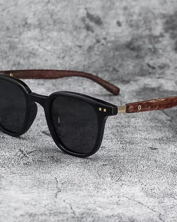 Ochelari de soare unisex, SG120, Negru