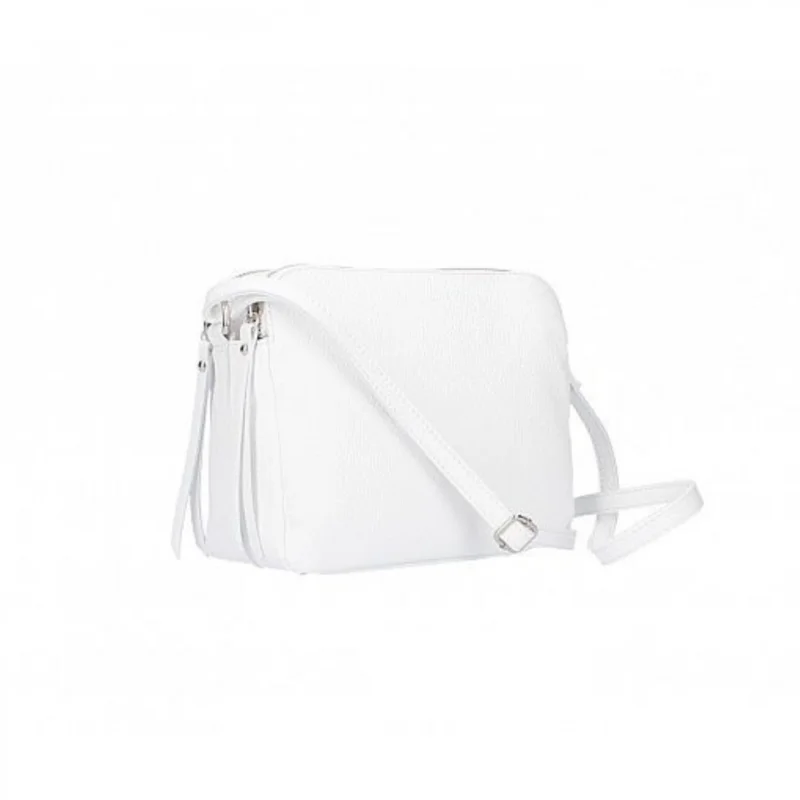 Geanta dama GT2667 Fosca, piele naturala, Alb