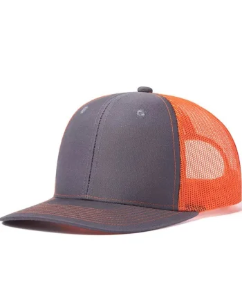 Sapca unisex, SP092, Gri /orange