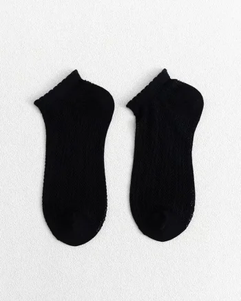Sosete pentru dama, SS241, Negru, marime universala (35-39)