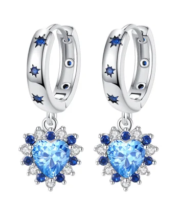 Cercei argint 925, JW591, model elegant, placati cu rodiu