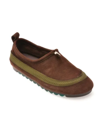 Pantofi GRYXX maro, 1968, din nabuc