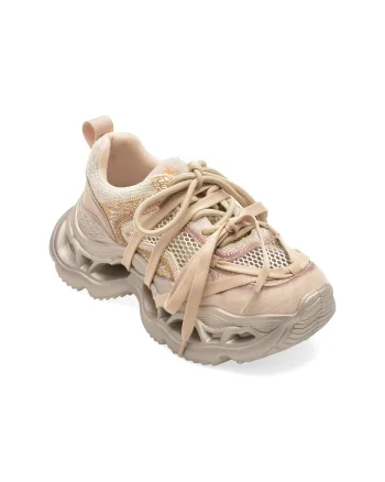 Pantofi sport GRYXX bej, 30591, din material textil