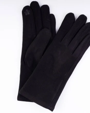 Manusi dama uni, bleumarin, din material textil