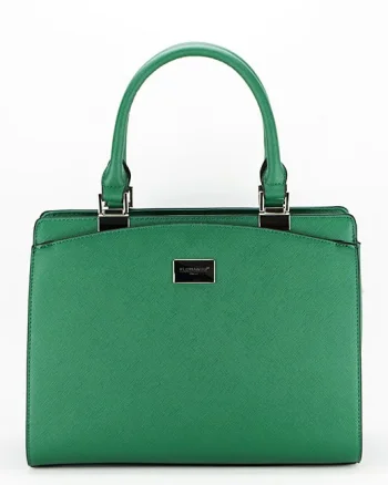 Geanta medie verde Jeffery 13