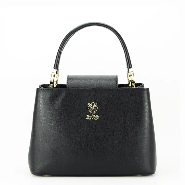 Geanta din piele naturala 8950 120 Negru