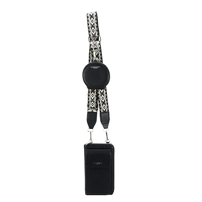 Port telefon si portofel negru F5006 06