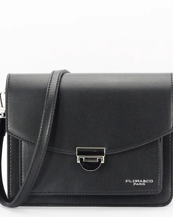 Geanta neagra medie FloraCO Paris F8529 14