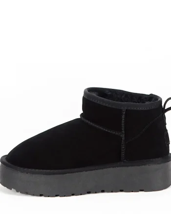 Ghete negre din piele naturala JB1924 118