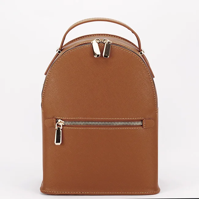 Rucsac maro cognac de dama DianaCO Firenze, DYS602-3 119