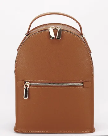 Rucsac maro cognac de dama DianaCO Firenze, DYS602-3 119