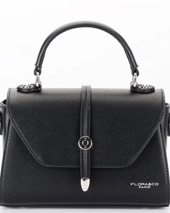 Geanta neagra mica FloraCo Paris F8581 16