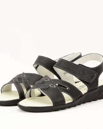 Sandale piele naturala Alexandra negre M5