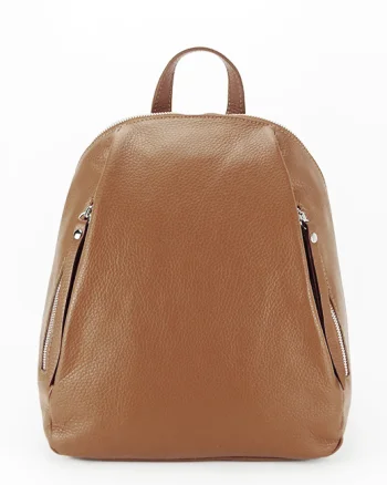 Rucsac camel din piele naturala 1506 121