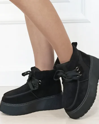 Ghete negre imblanite 25815 115