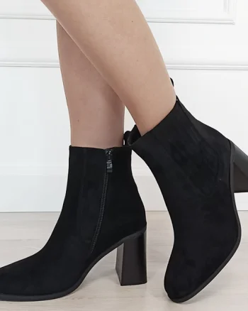 Botine negre elegante 1619 115
