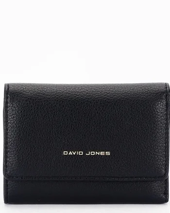 Portofel negru David Jones Paris P151 07