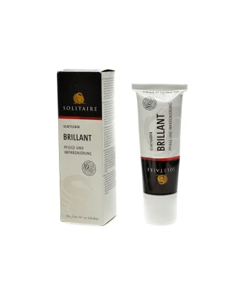 Crema de intretinere pentru incaltaminte, de culoare maro inchis, Solitaire