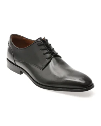Pantofi eleganti ALDO negri, ALLEGRO 001, din piele naturala