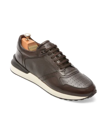 Pantofi sport LE COLONEL maro, 66461, din piele naturala
