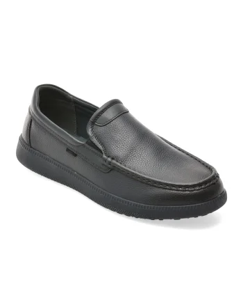 Mocasini OTTER bleumarin, FM60012, din piele naturala