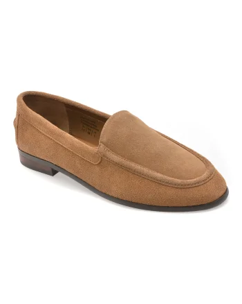 Mocasini ALDO maro, AMBAR 230, din piele intoarsa