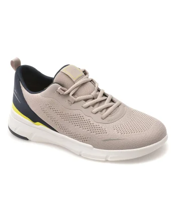 Pantofi sport GEOX gri, U65N8B, din material textil