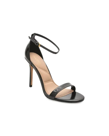 Sandale elegante ALDO negre, JACYNTHE 001, din piele ecologica