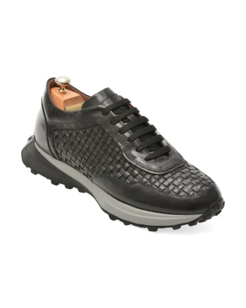 Pantofi sport LE COLONEL negri, 66748, din piele naturala