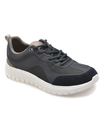 Pantofi sport GEOX bleumarin, U65N4A, din material textil