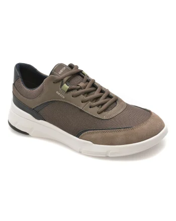 Pantofi sport GEOX gri, U65N8A, din material textil
