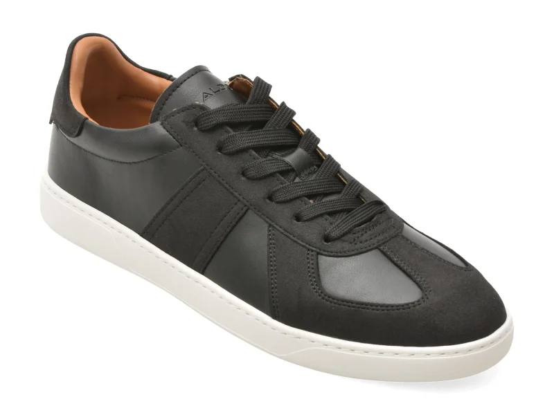 Pantofi sport ALDO negri, FENDER 007, din piele ecologica