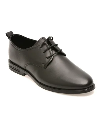 Pantofi eleganti OTTER negri, 1453, din piele naturala