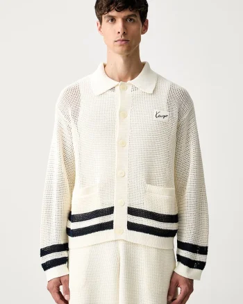 Kenzo cardigan pentru bărbați cu bumbac