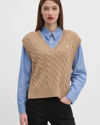 Polo Ralph Lauren vestă pentru femei din lână